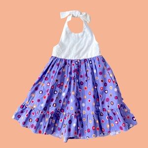 Handmade Eyelet Halter Sundress - Girls 5